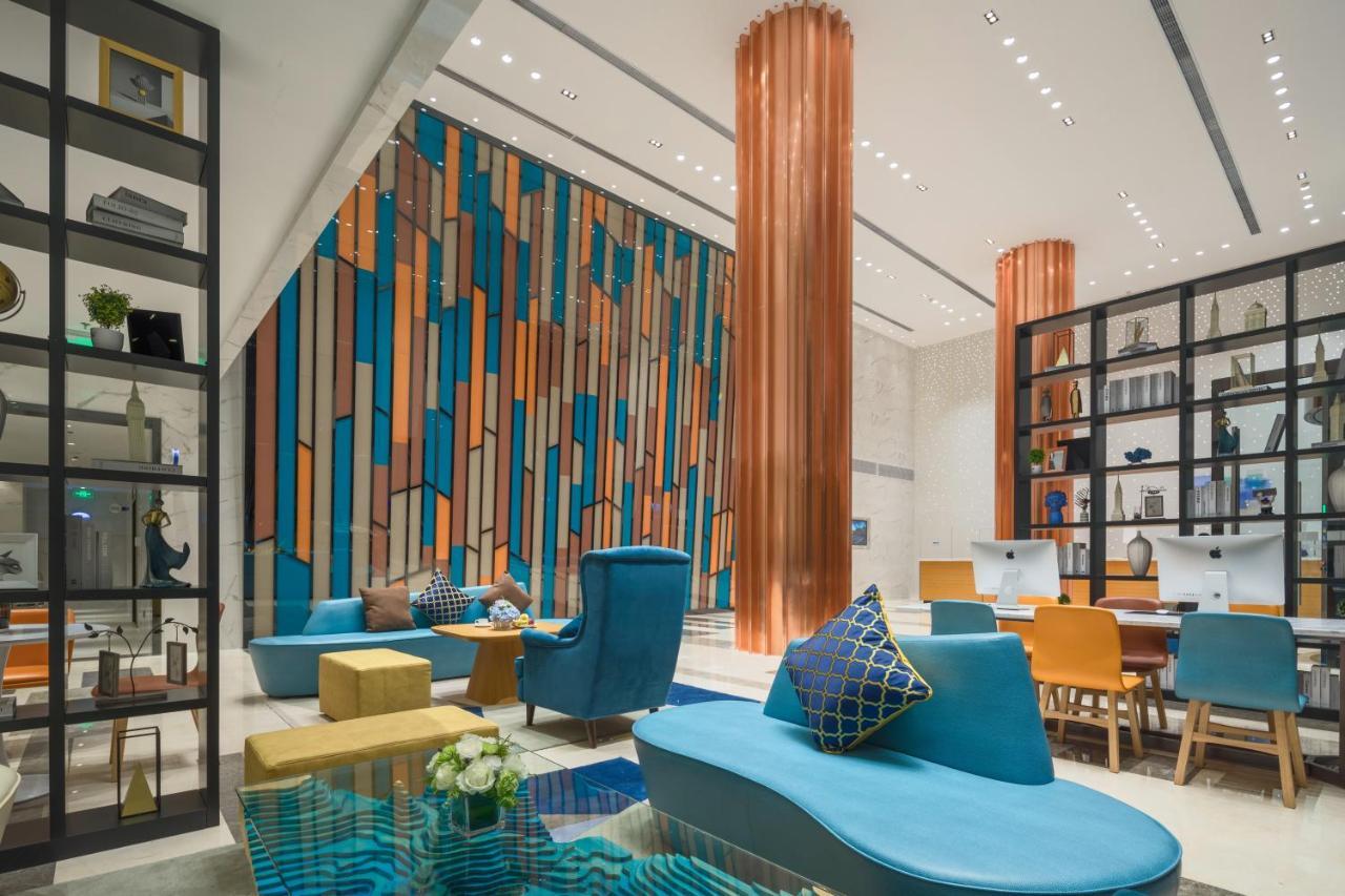 Holiday Inn Express Qingdao Chengyang Central By Ihg Exterior foto